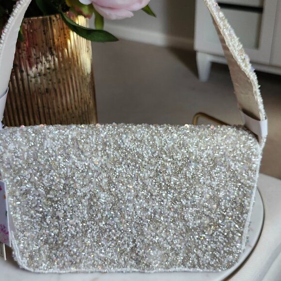 Viral Beaded Christmas, Santa, Holiday Handbag - Picture 5 of 6